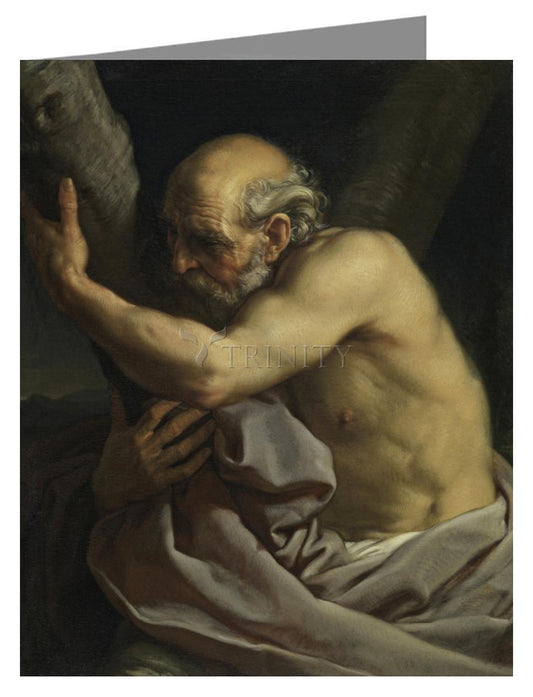 St. Andrew - Note Card Custom Text by Museum Classics - Trinity Stores