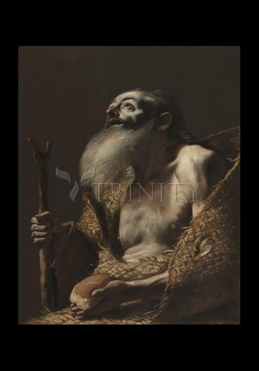 St. Paul the Hermit - Holy Card by Museum Classics - Trinity Stores