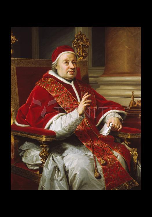 Pope Clement XIII - Holy Card by Museum Classics - Trinity Stores