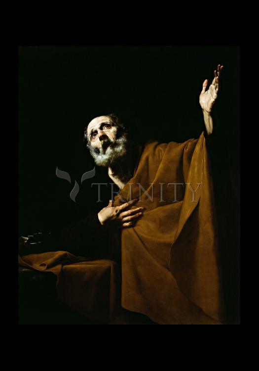 Penitent St. Peter - Holy Card by Museum Classics - Trinity Stores