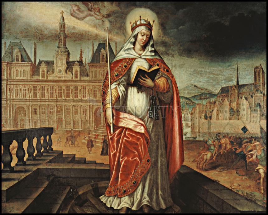 St. Genevieve - Wood Plaque by Museum Classics - Trinity Stores