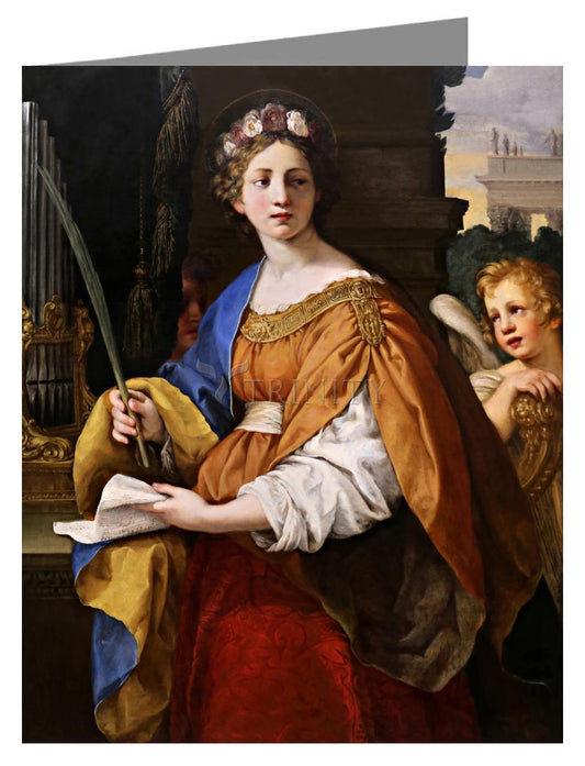 St. Cecilia - Note Card by Museum Classics - Trinity Stores