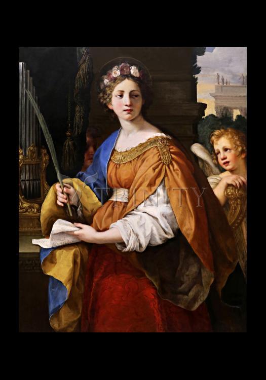 St. Cecilia - Holy Card by Museum Classics - Trinity Stores