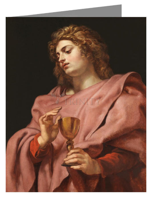 St. John the Evangelist - Note Card Custom Text by Museum Classics - Trinity Stores
