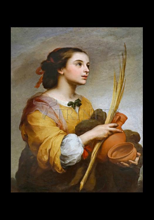 St. Justa - Holy Card by Museum Classics - Trinity Stores