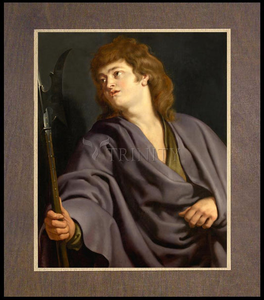 St. Matthew - Wood Plaque Premium by Museum Classics - Trinity Stores