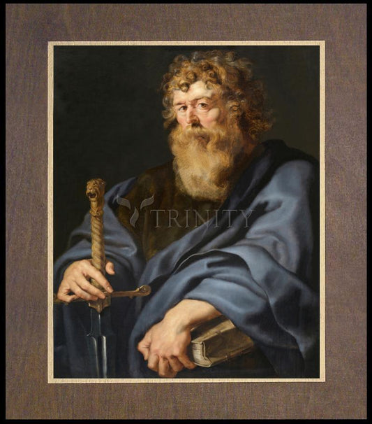 St. Paul - Wood Plaque Premium by Museum Classics - Trinity Stores