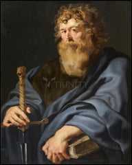 Wood Plaque - St. Paul by Museum Art