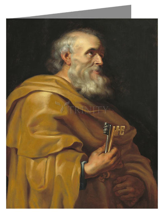St. Peter - Note Card Custom Text by Museum Classics - Trinity Stores