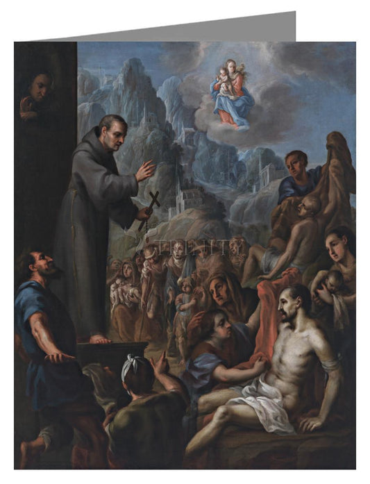Miracles of St. Salvador de Horta - Note Card Custom Text by Museum Classics - Trinity Stores