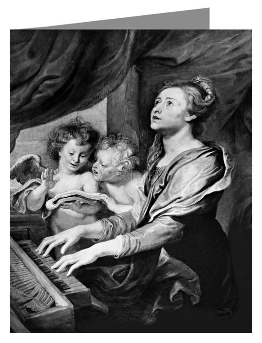 St. Cecilia - Note Card by Museum Classics - Trinity Stores