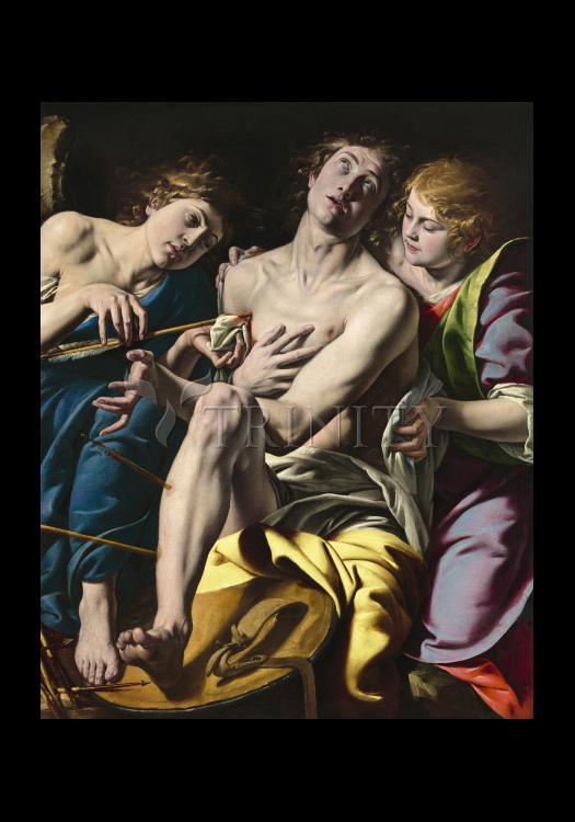 St. Sebastian - Holy Card by Museum Classics - Trinity Stores