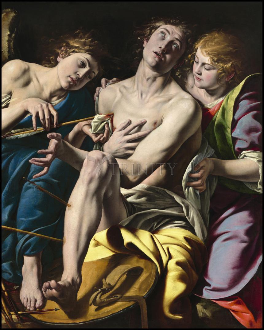 St. Sebastian - Wood Plaque by Museum Classics - Trinity Stores