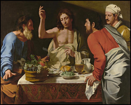 Supper at Emmaus - Wood Plaque by Museum Classics - Trinity Stores