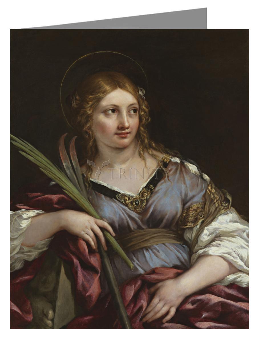 St. Martina - Note Card Custom Text by Museum Classics - Trinity Stores