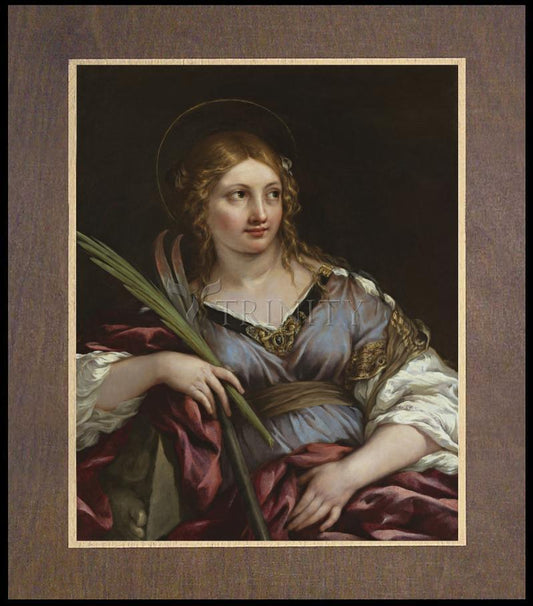 St. Martina - Wood Plaque Premium by Museum Classics - Trinity Stores