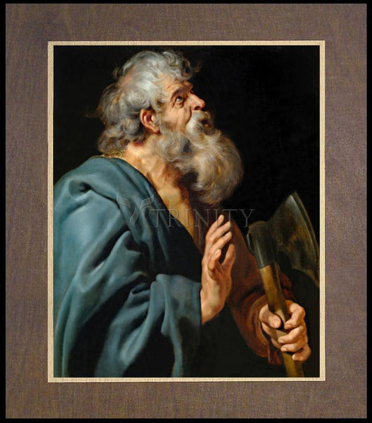 St. Matthias the Apostle - Wood Plaque Premium by Museum Classics - Trinity Stores