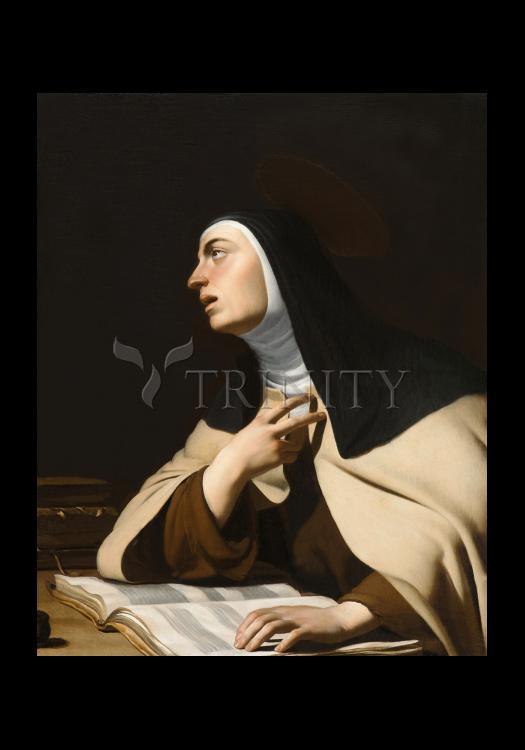 St. Teresa of Avila - Holy Card