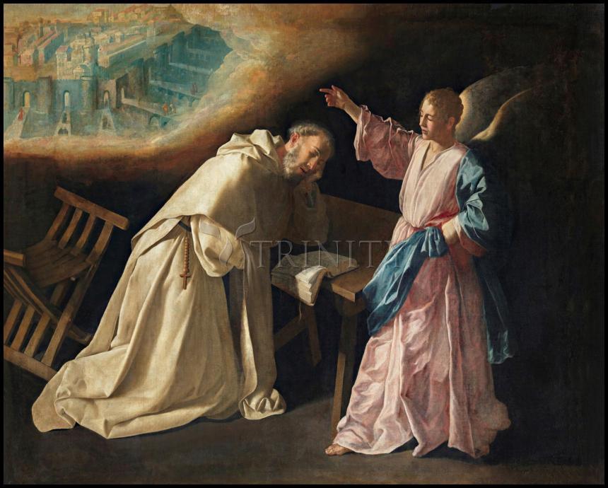 Vision of St. Peter Nolasco - Wood Plaque by Museum Classics - Trinity Stores