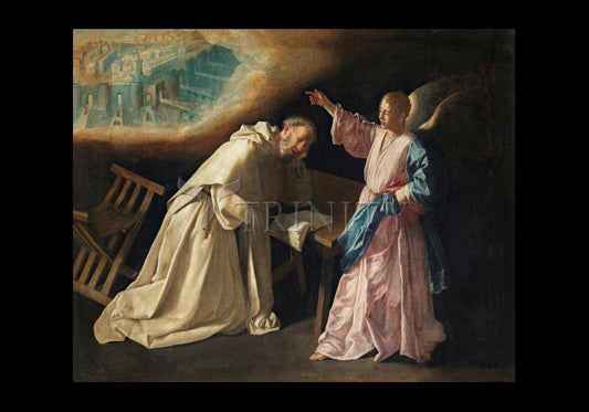 Vision of St. Peter Nolasco - Holy Card by Museum Classics - Trinity Stores
