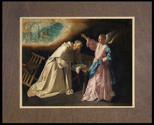 Vision of St. Peter Nolasco - Wood Plaque Premium by Museum Classics - Trinity Stores