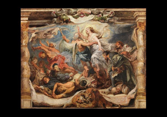 Victory of Truth over Heresy - Holy Card by Museum Classics - Trinity Stores
