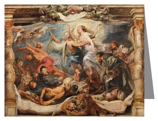 Victory of Truth over Heresy - Note Card by Museum Classics - Trinity Stores