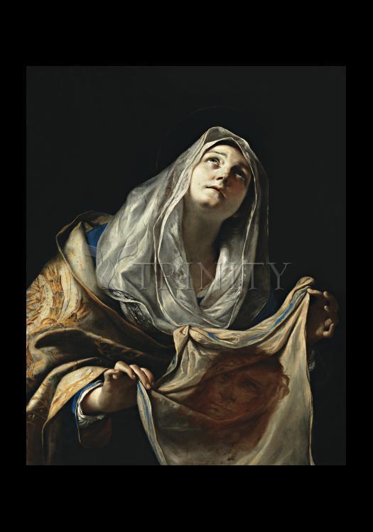 St. Veronica with Veil - Holy Card by Museum Classics - Trinity Stores