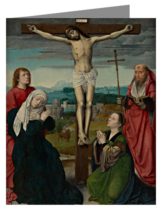 Crucifixion - Note Card Custom Text by Museum Classics - Trinity Stores