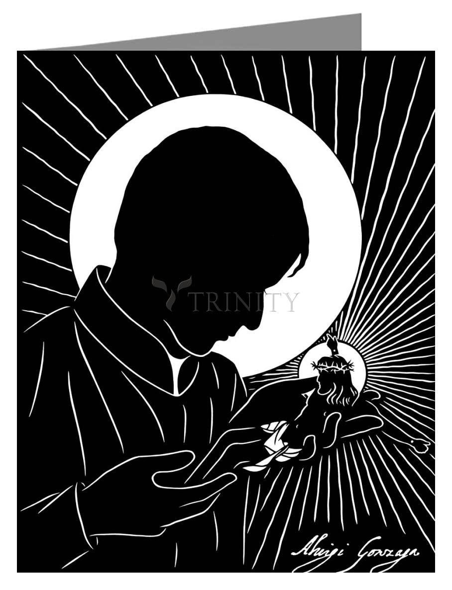 St. Aloysius Gonzaga - Note Card by Dan Paulos - Trinity Stores
