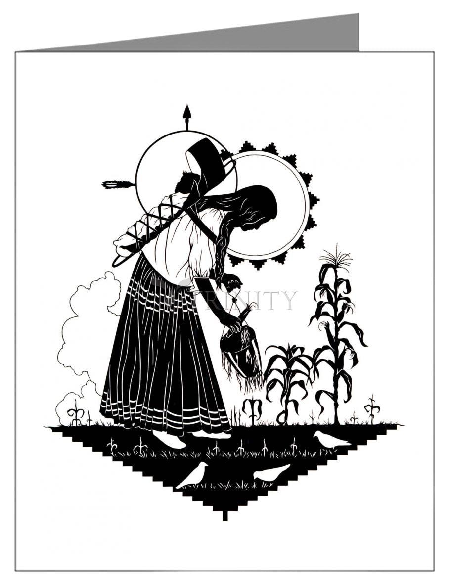 Apache Madonna - Note Card Custom Text by Dan Paulos - Trinity Stores