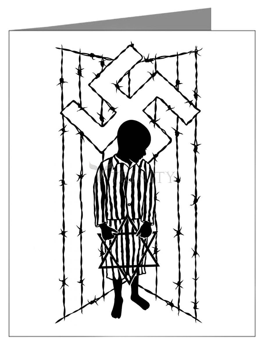 Behold The Child - Note Card Custom Text by Dan Paulos - Trinity Stores