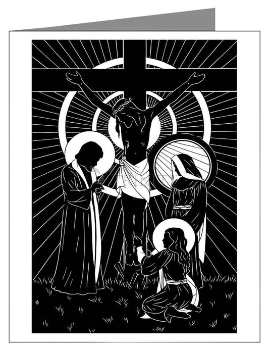 Behold Thy Mother - Note Card by Dan Paulos - Trinity Stores