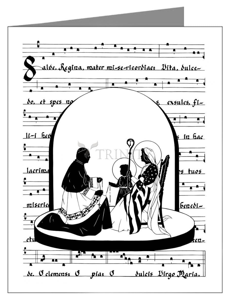 Cardinal Cooke Madonna - Note Card by Dan Paulos - Trinity Stores