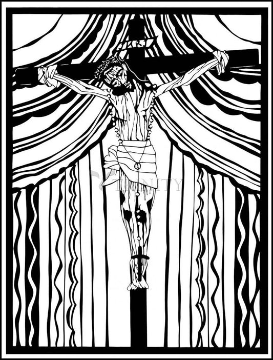 Cristo de Chimayó - Wood Plaque by Dan Paulos - Trinity Stores