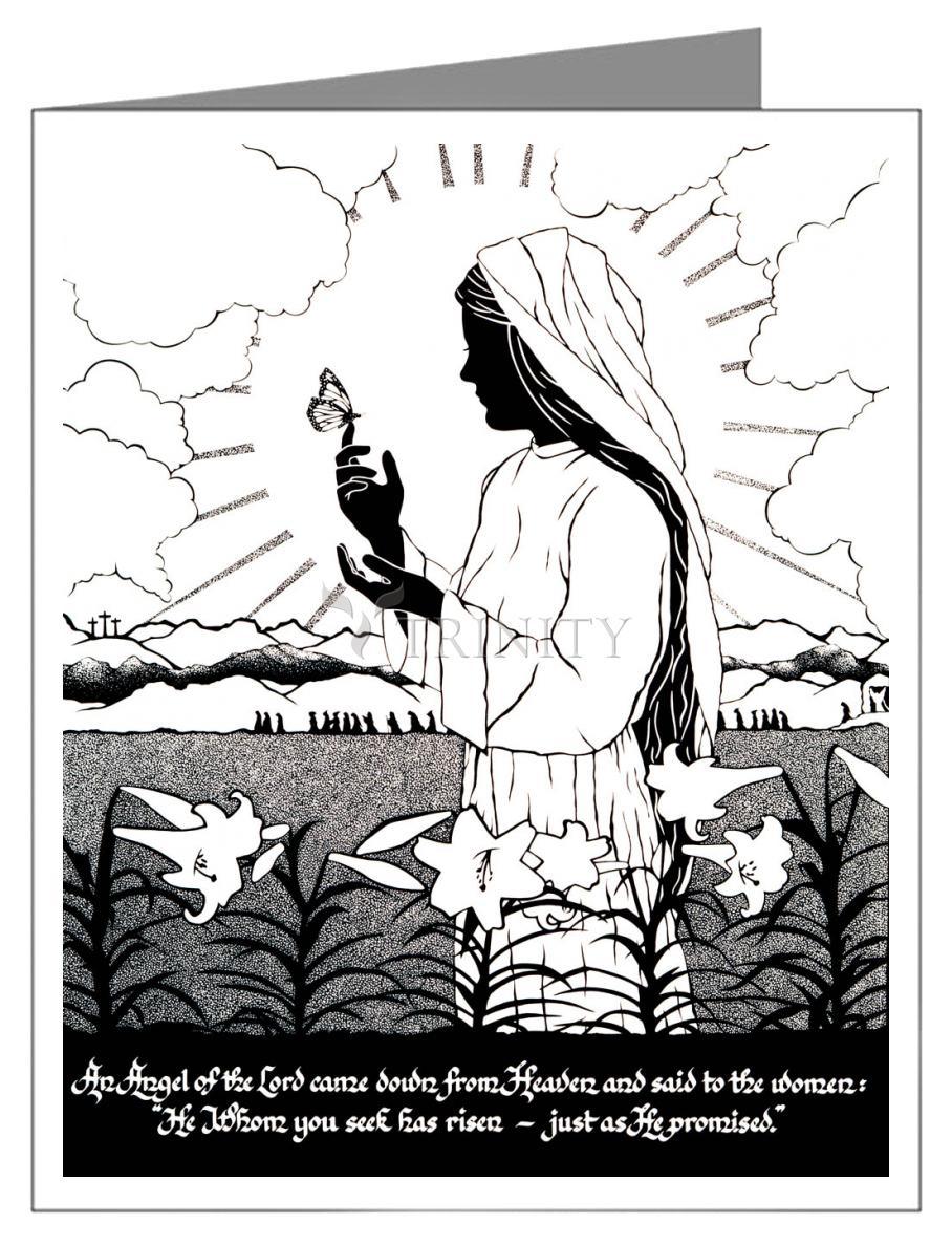 Easter Morning - Note Card Custom Text by Dan Paulos - Trinity Stores