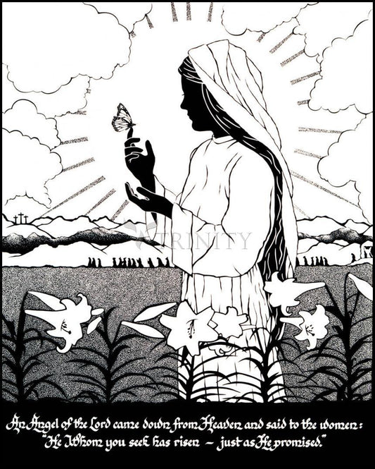 Easter Morning - Wood Plaque by Dan Paulos - Trinity Stores