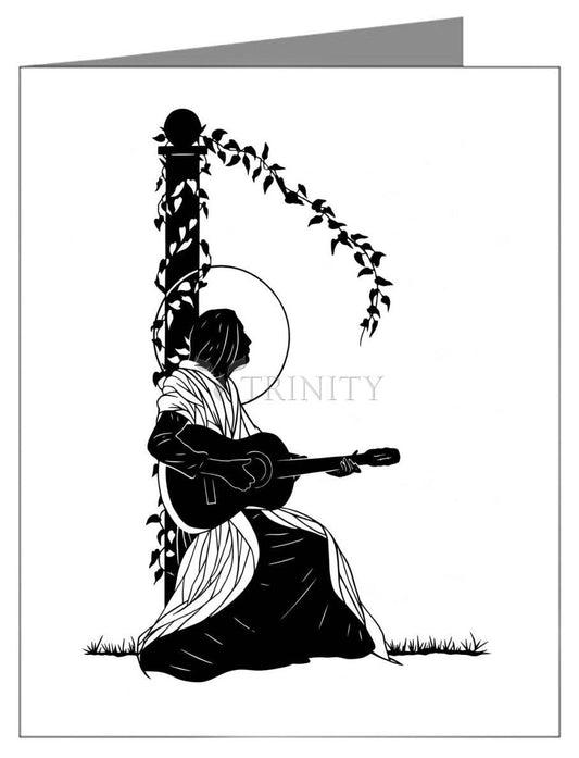 Far Beyond the Stars - Jeanine Deckers - Note Card by Dan Paulos - Trinity Stores