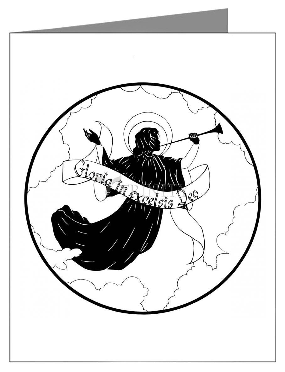 Gloria - Note Card by Dan Paulos - Trinity Stores