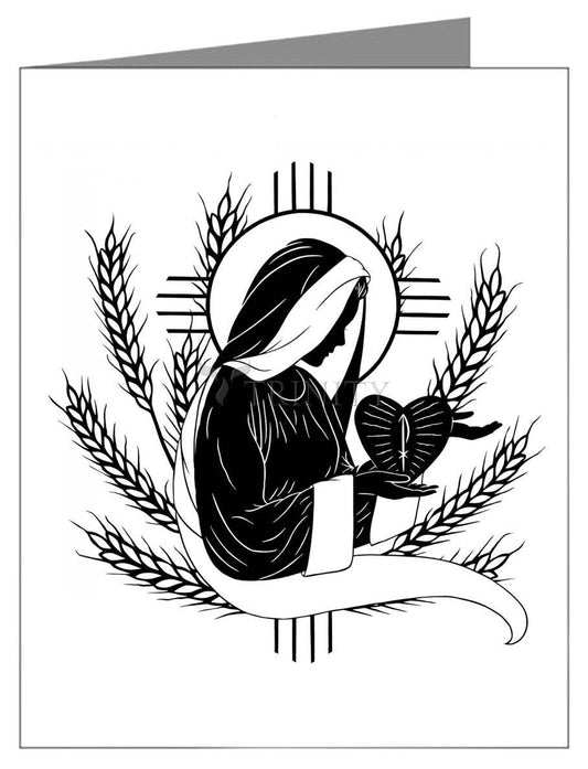 Giver of the Wheat - Note Card by Dan Paulos - Trinity Stores