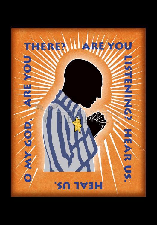 Hear Us, Heal Us - Holy Card by Dan Paulos - Trinity Stores