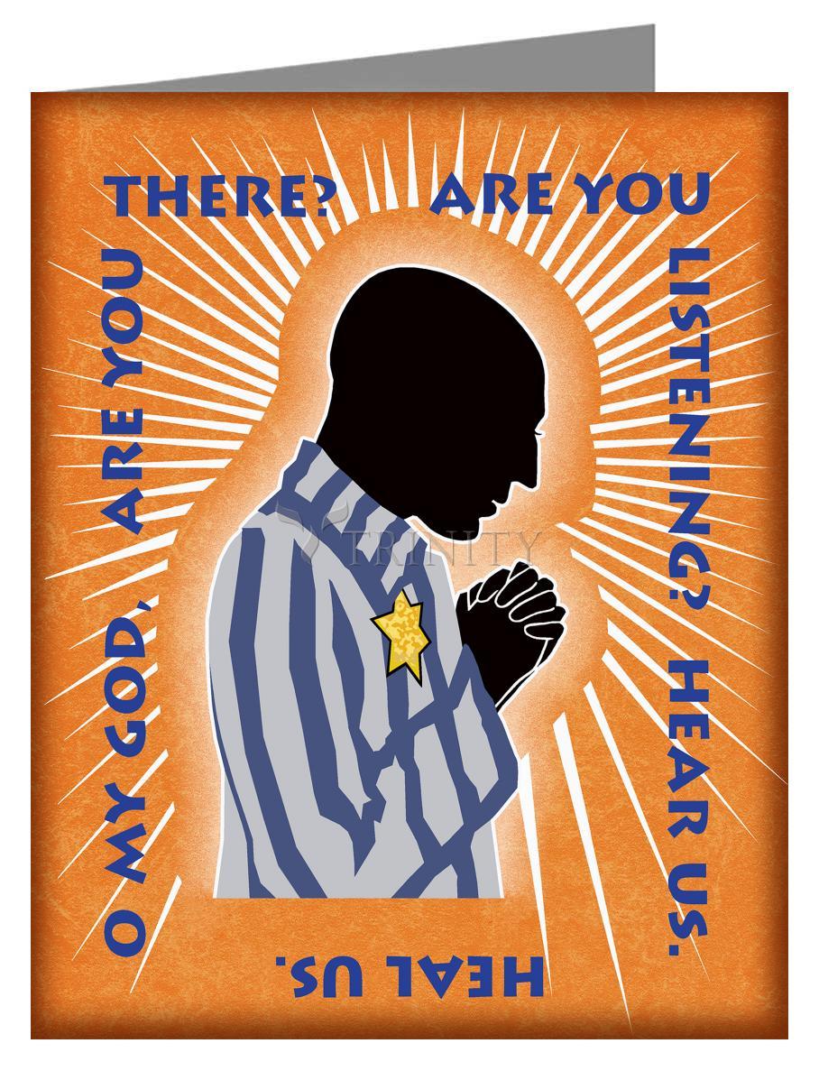 Hear Us, Heal Us - Note Card Custom Text by Dan Paulos - Trinity Stores
