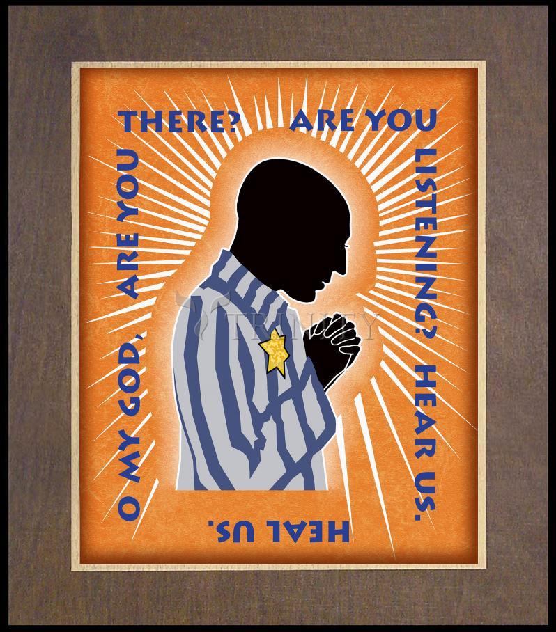 Hear Us, Heal Us - Wood Plaque Premium by Dan Paulos - Trinity Stores