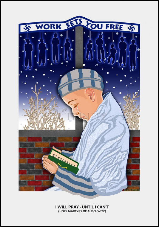 I Will Pray Until I Can't - Wood Plaque by Dan Paulos - Trinity Stores