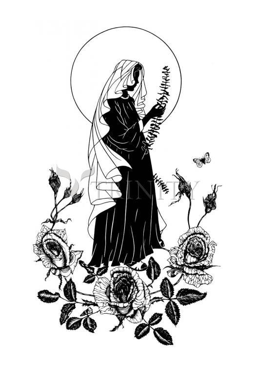 Lo, How A Rose E'er Blooming - Holy Card by Dan Paulos - Trinity Stores