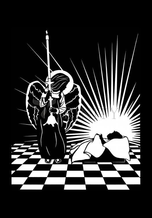 Light of Christ - Holy Card by Dan Paulos - Trinity Stores