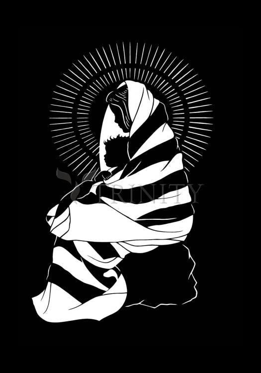 Lighted Path - Detail - Holy Card by Dan Paulos - Trinity Stores