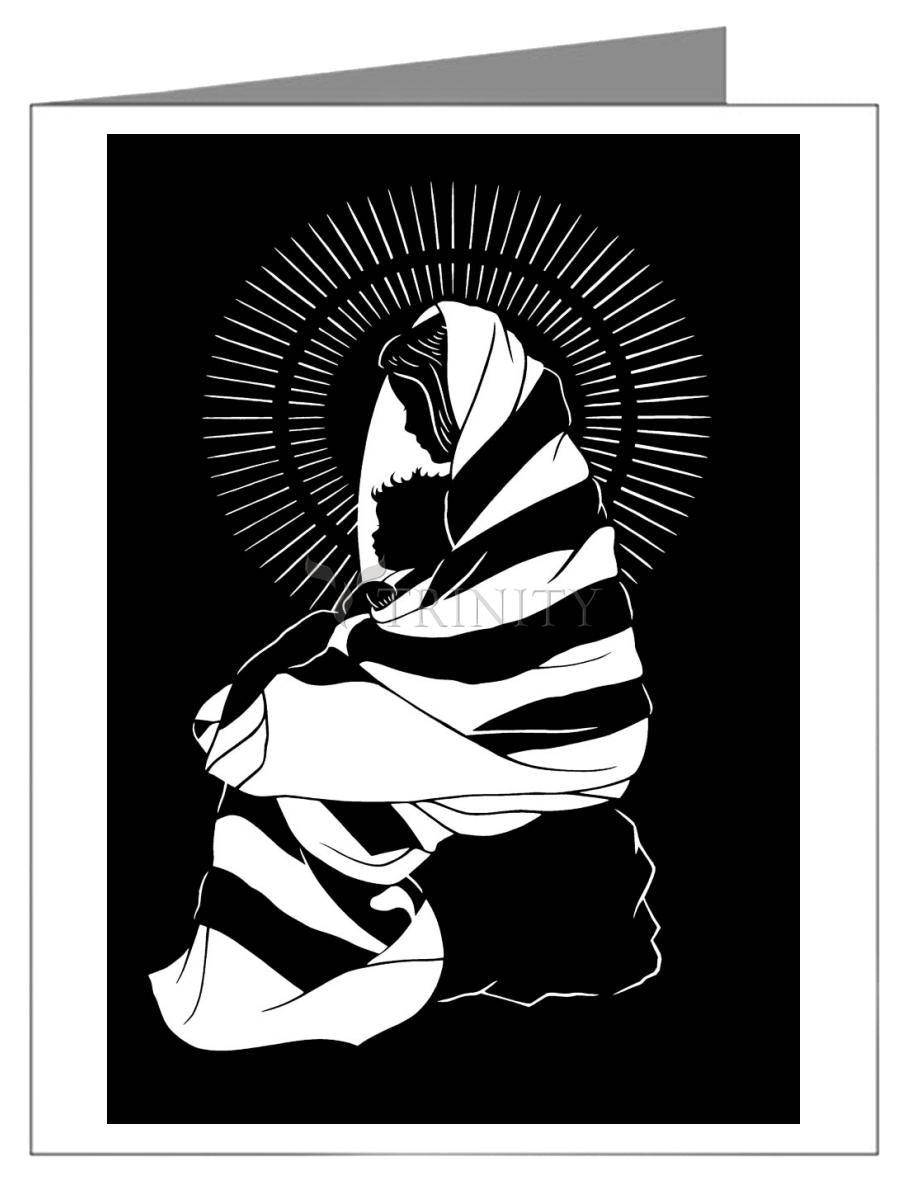 Lighted Path - Detail - Note Card Custom Text by Dan Paulos - Trinity Stores