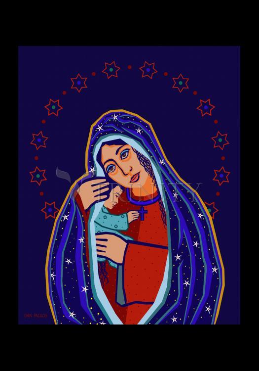 Madonna and Child - Holy Card by Dan Paulos - Trinity Stores