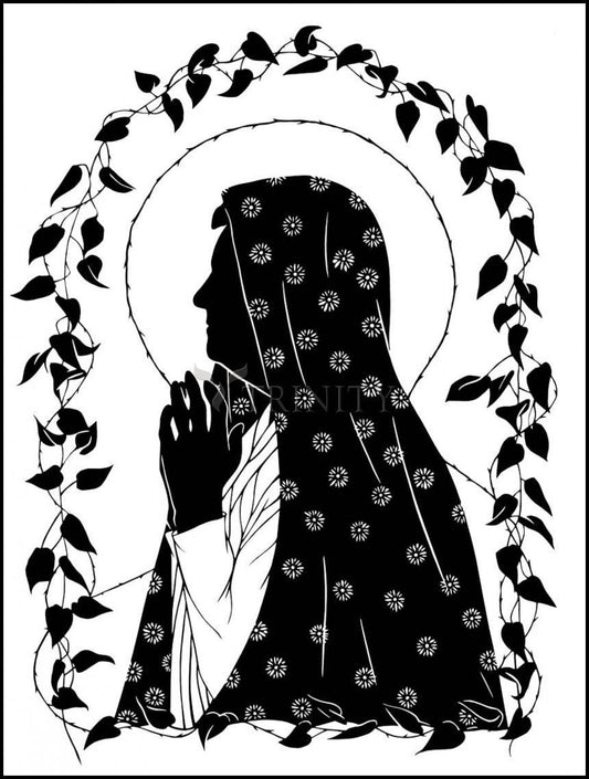 Mary's Last Autumn - Wood Plaque by Dan Paulos - Trinity Stores